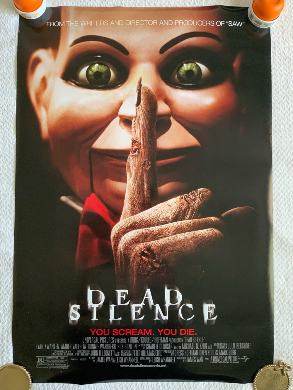 Dead Silence 2007 Double sided Poster (27X40)
